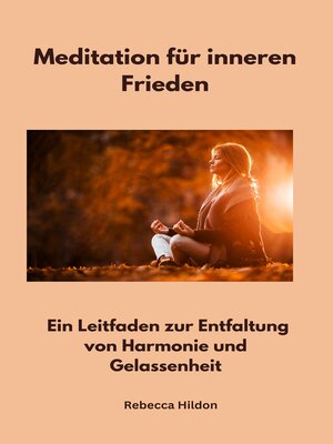 cover image of Meditation für inneren Frieden